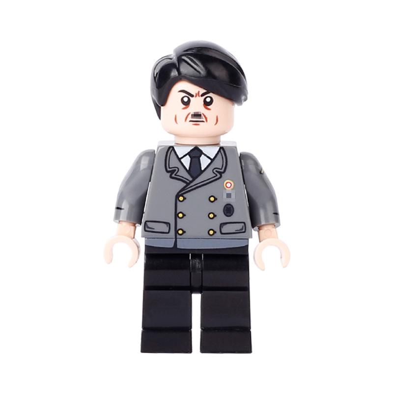 Dritte Minifiguren Wwii Militär Ausländische Medizinische Soldaten Infanterie Waffen Kleine Partikel Baustein Spielzeug gray