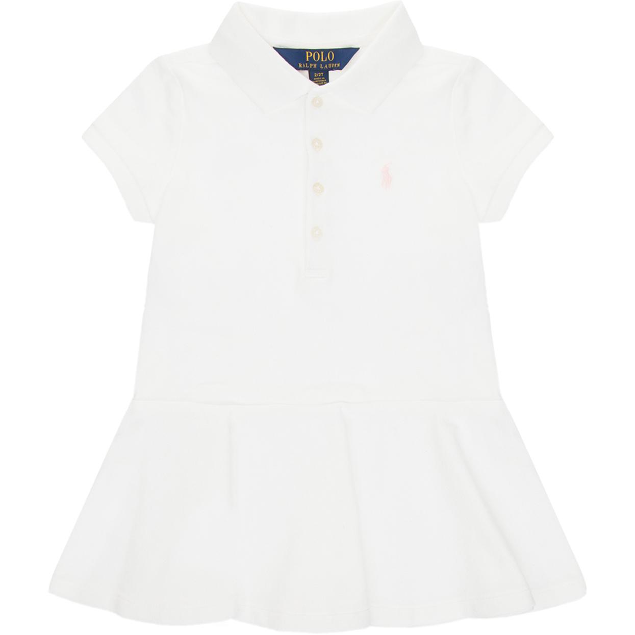 Polo Ralph Lauren Kleid Kinderkleider Weiß 313624740-003 XL white