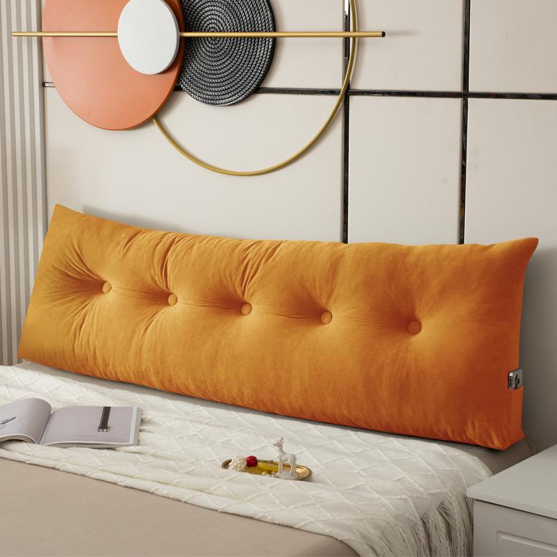 Nachttisch-Rückenkissen-Kissen, groß, lang, groß, bequem, Rückenlehnenkissen, Bettdekoration, Kopfteil-Rückenkissen 60*40*20CM