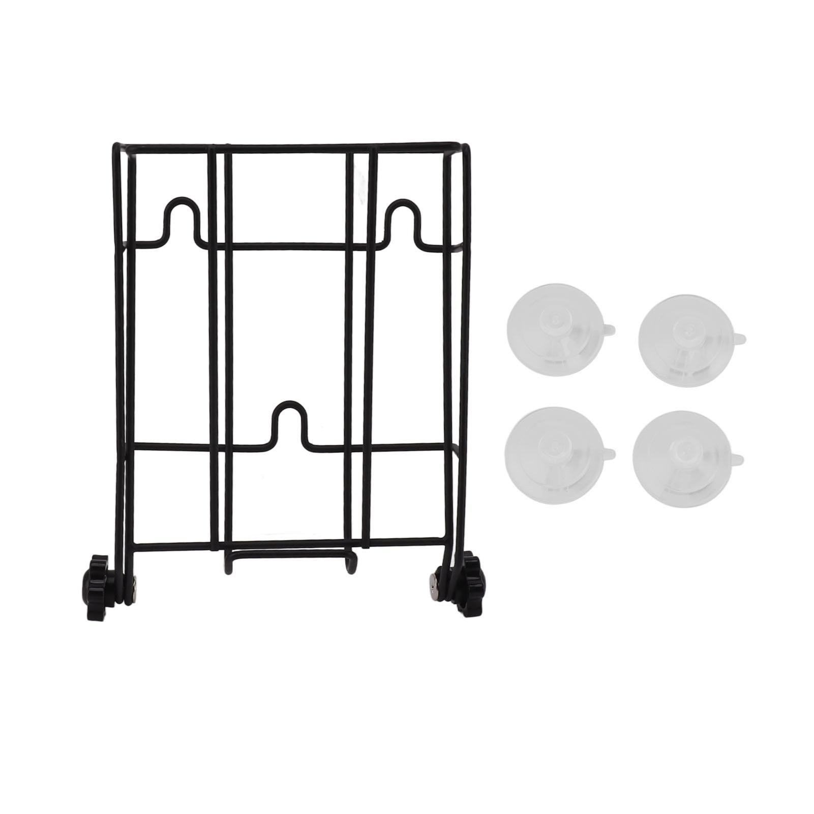 Edelstahl Faltbarer Eisschaufelhalter Metall Schwerlast Eismaschine Schaufelhalter für Eismaschine 16*11cm