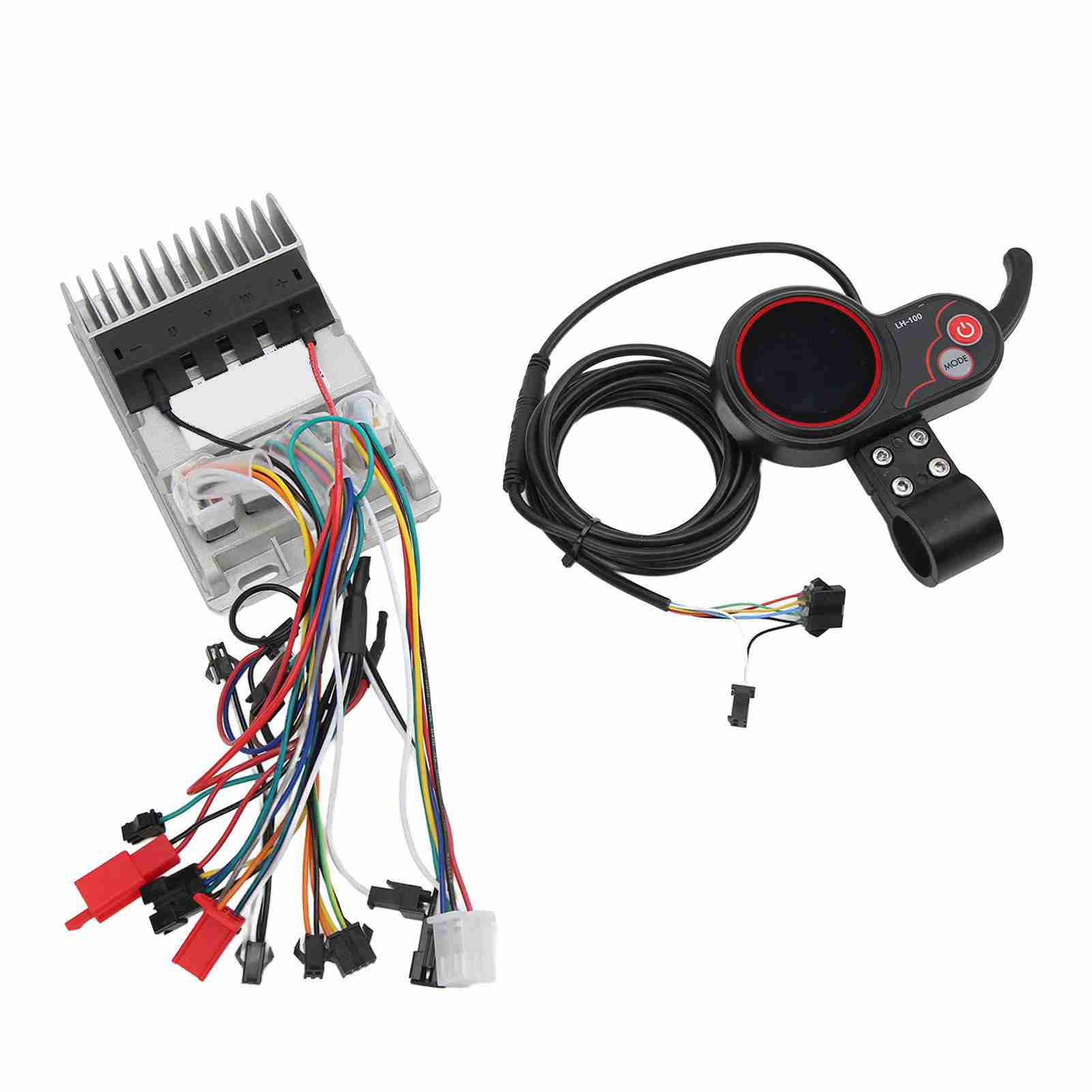 48V 60V 500W Bürstenloser Motor Controller LH100 LCD Display Set 3 Modi Sinuswellen Controller Kit für