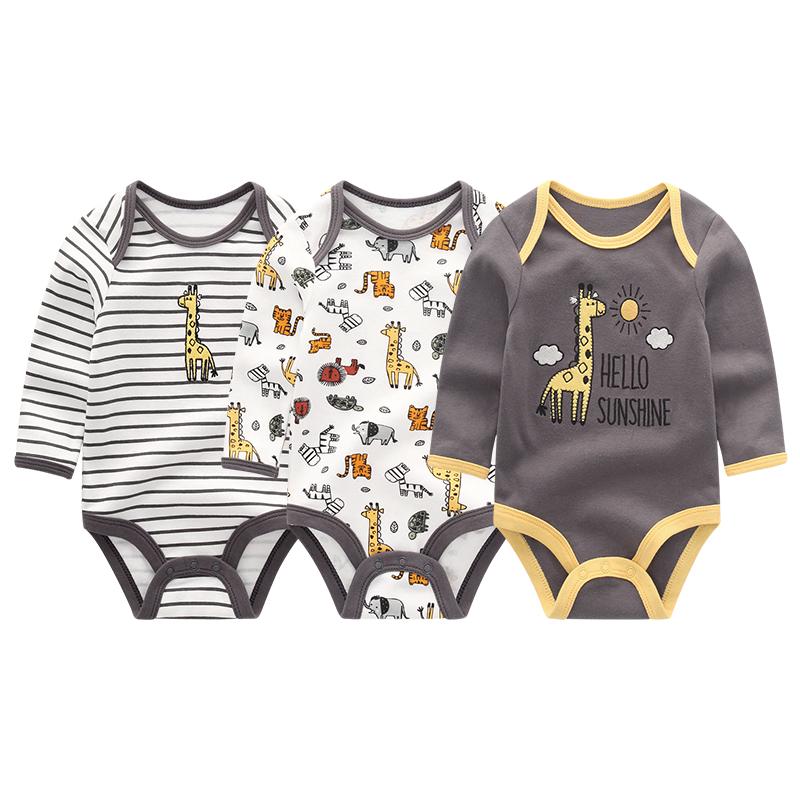 Unisex Baby Kleidung Baumwolle Neugeborene Mädchen Jungen Kleidung Cartoon Kleinkinder Overalls Pyjamas Kleidung 9M