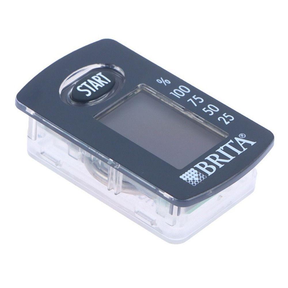 Kunststoff Wasserfilter Timer Anzeige Schwarzer Filterersatz BRITA Wasserfilter Wasserkocher Black
