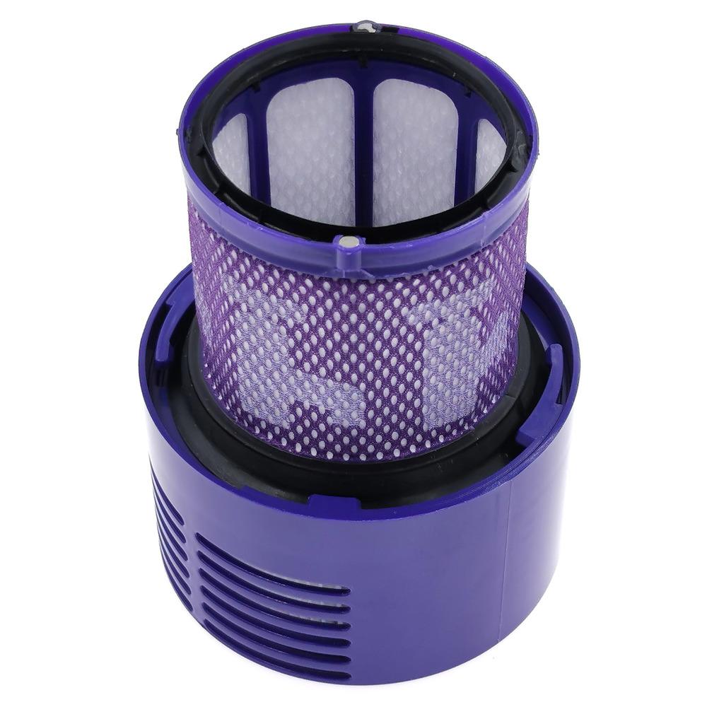 Filter Für Dyson V10 / SV12 Zyklon Cordless Staubsauger Waschbar Ersatz Post-Filter Zubehör Ersatzteile licht lila