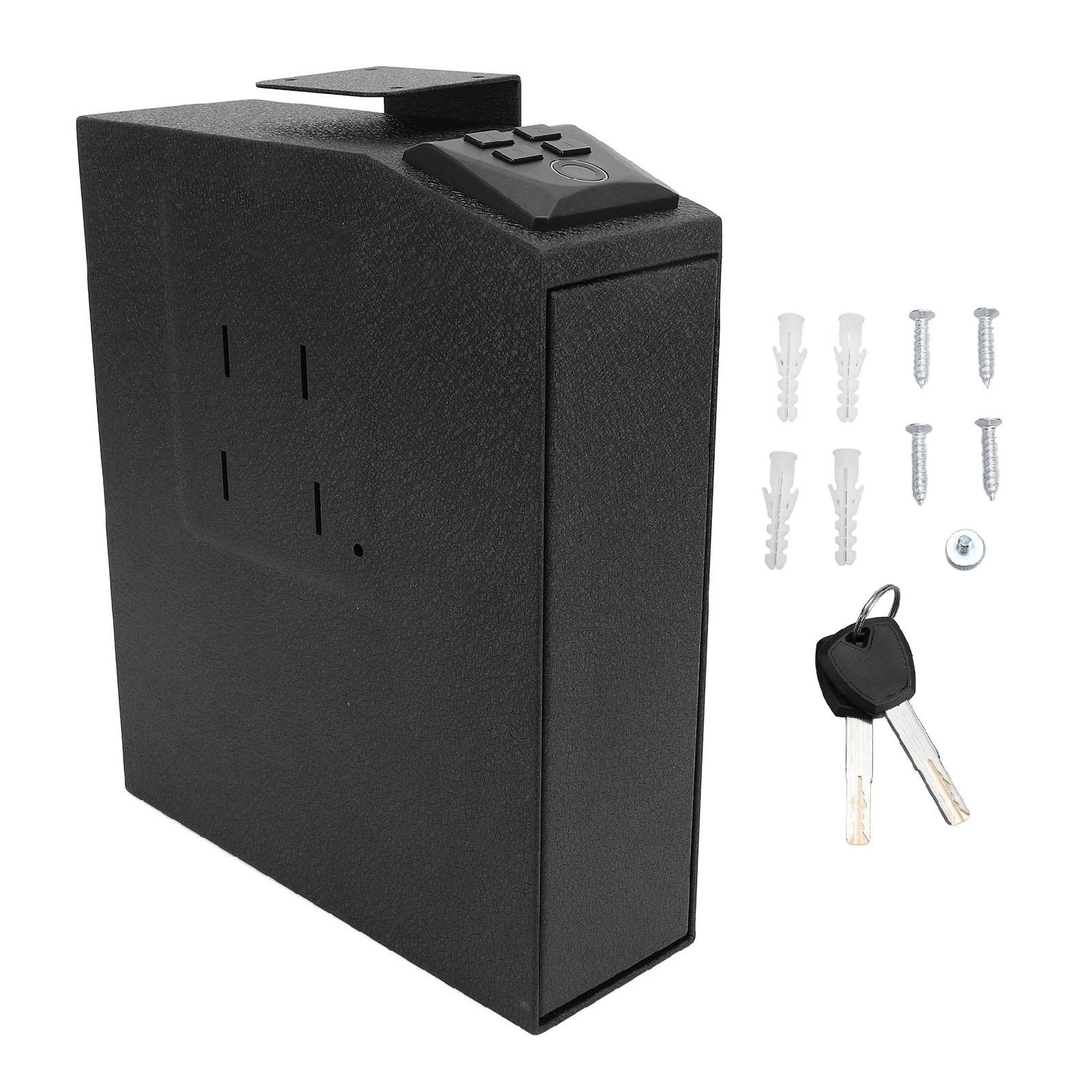 Biometrische Safe Montiert Nachttisch Schnellen Zugang Safe Lock Box für Auto Lkw Schreibtisch Nacht Wand mit