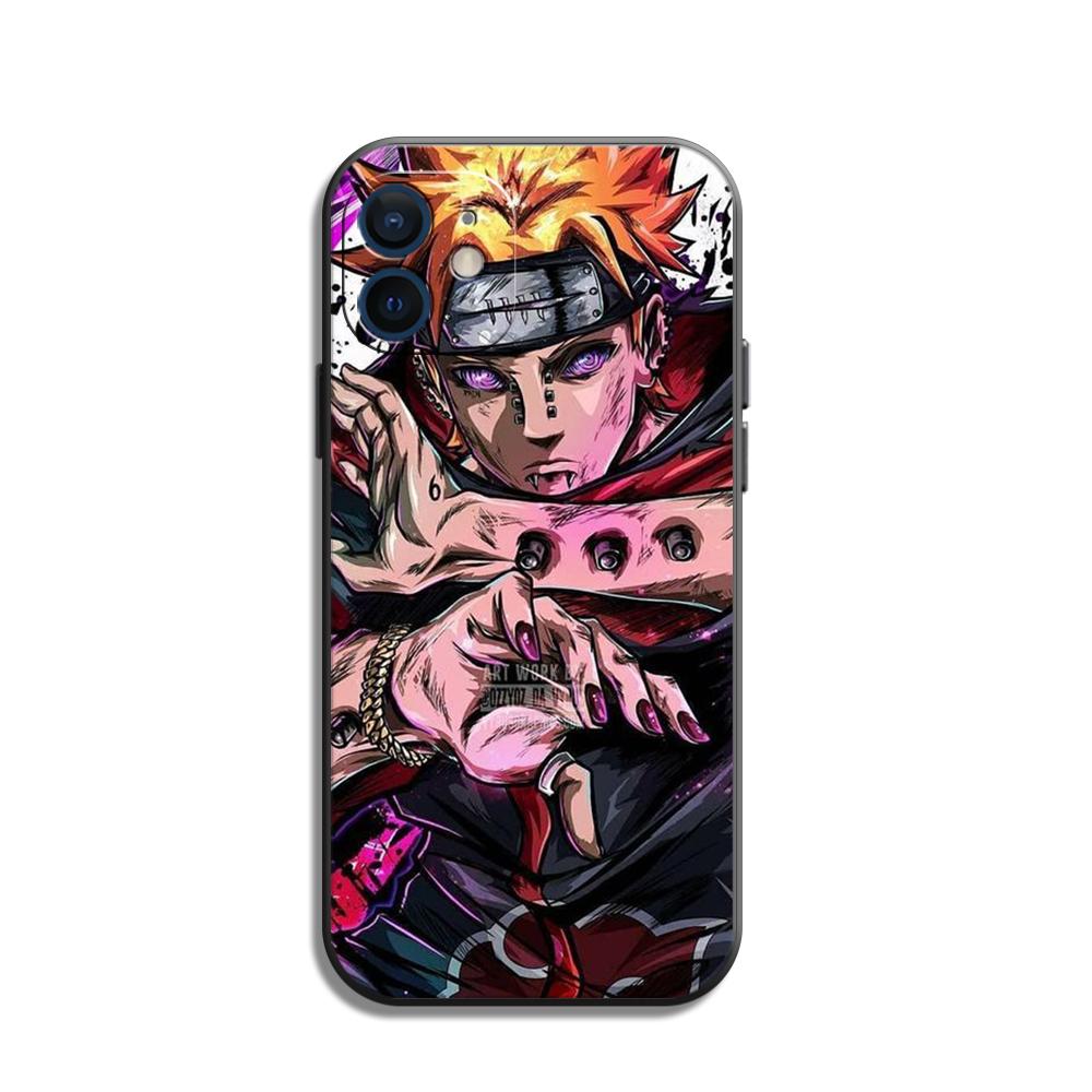 Neue Naruto Cartoon Anime Handyhüllen für iPhone 11 12 Pro MAX 6S 7 8 Plus XS MAX 12 13 Mini X XR SE 2020 Hüllen Funda Carcasa 12