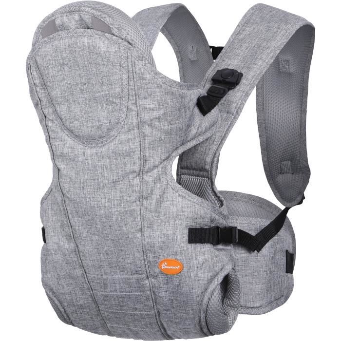 Dreambaby Verstellbare 3-in-1 Oxford Babytrage für Neugeborene und Kinder bis 15 kg - Für alle Größen geeignet