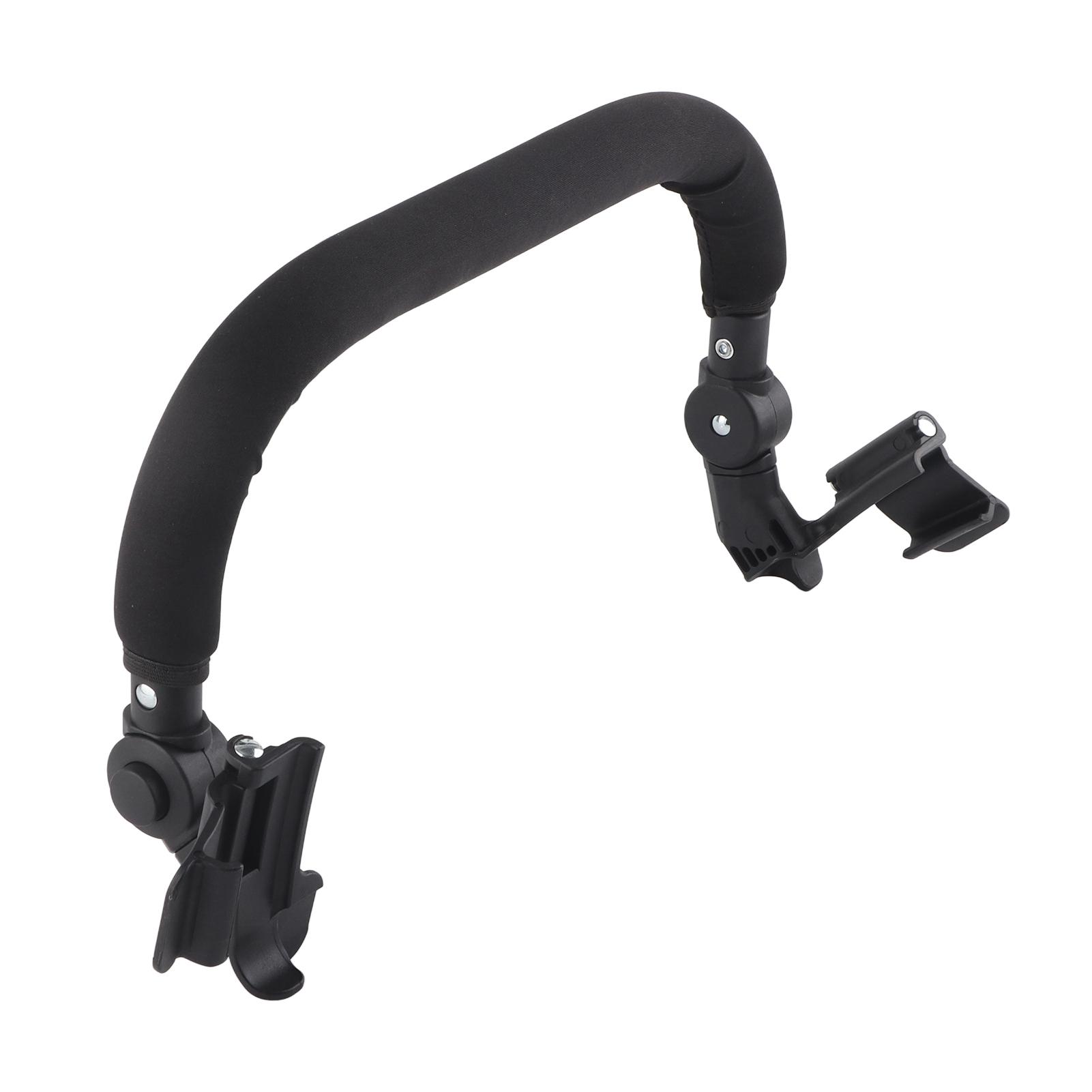 Baby Kinderwagen Stoßstange Universal Verstellbarer Winkel Kinderwagen Armlehne Bequemer Silikon Kinderwagen