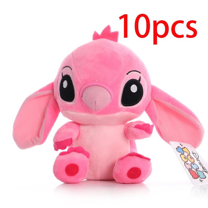 Original Stitch 25CM Plüschtier Kawaii Cartoon Niedliche Kissenpuppe Anime Lilo Stitch Kuscheltiere Kinder Geburtstagsgeschenk