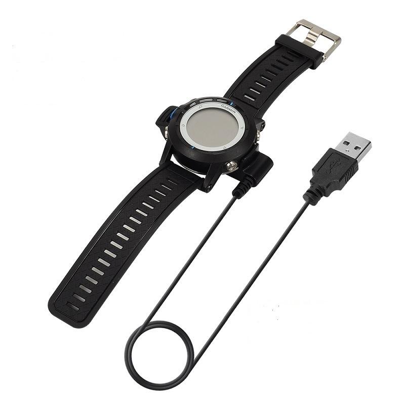 Ladekabel für Garmin Garmin Fenix2 Smart Watch Datenkabel D2 Bravo Watch Ladestation schwarz