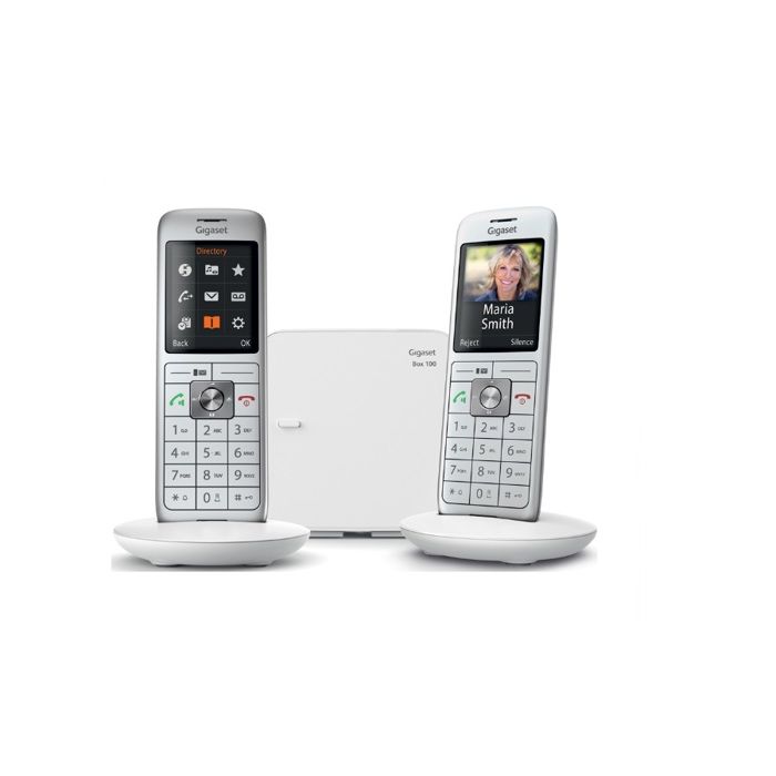 GIGASET Festnetztelefon CL 660 Duo Weiß