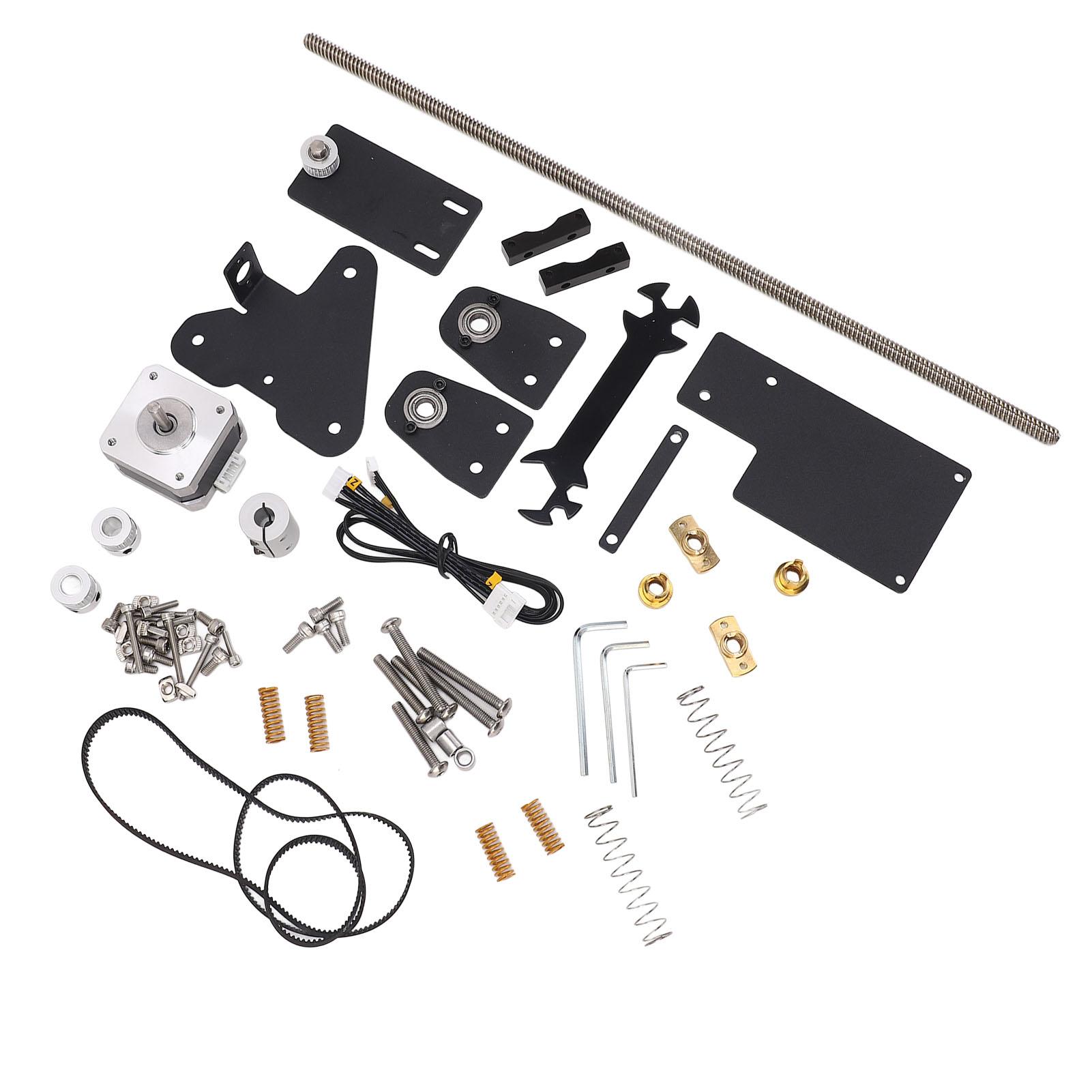 3D-Drucker-Z-Achsen-Kit, Dual-Z-Achsen-Schraubenmotor-Kit, 3D-Drucker-Upgrade-Teile für Ender 3