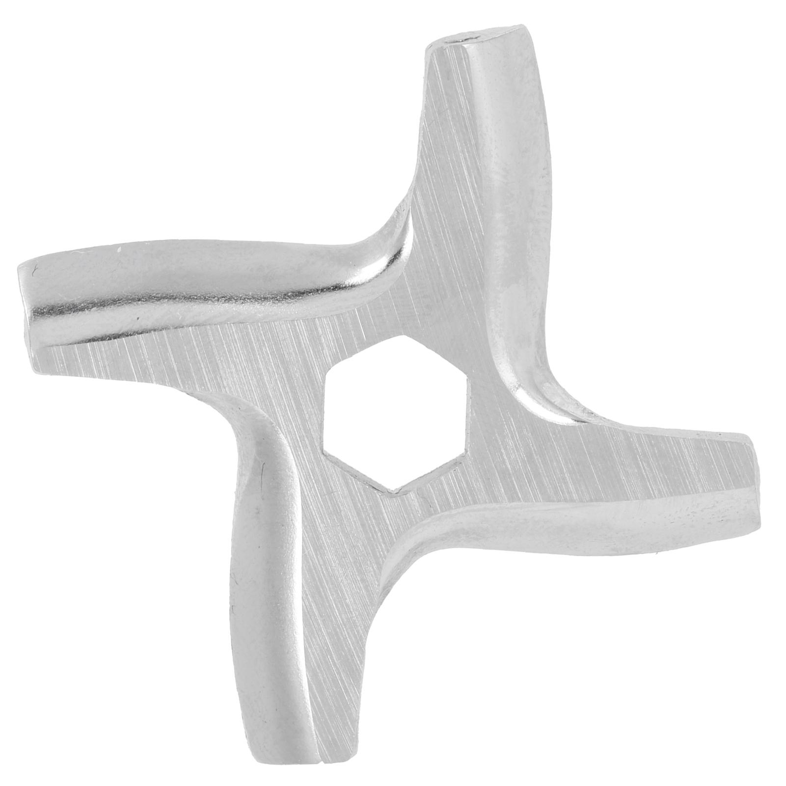 Lebensmittel-Mahlklinge Kreuzförmige Mahlplatte Scheibe Elektrischer Fleischwolf Zubehör