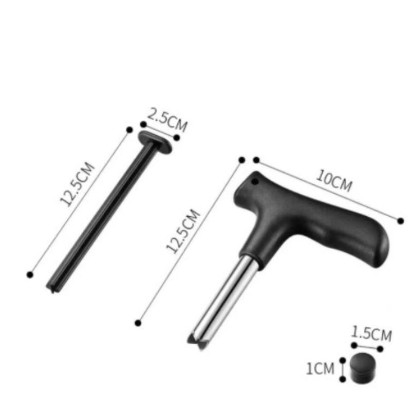Kokosnussöffner, Öffnungsbohrer, Lochwerkzeug aus Edelstahl, Obstöffner, Werkzeuge, langlebiges Messer, Lochwerkzeug, Küchenzubehör large