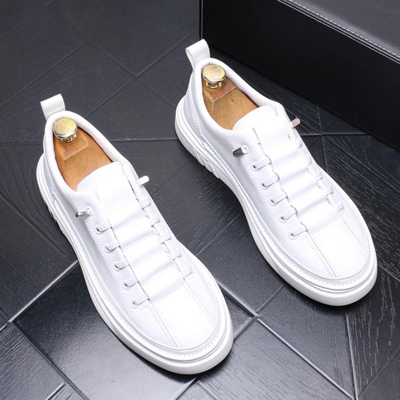 Mode Herren Leder Freizeitschuhe Frühling Herbst Neu Designer Krokodilmuster Mode Schnürschuhe Flache Freizeitschuhe Zapatos Hombreb6 42