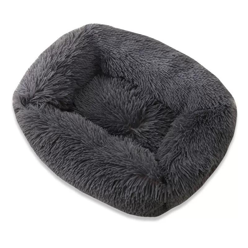 Quadratische Katzenstreu aus Plüsch, Hundestreu, Herbst und Winter, verdickte Tiefschlaf-Katzenmatte, Hundematte, Heimtierbedarf erhältlich XS:43*35*20cm