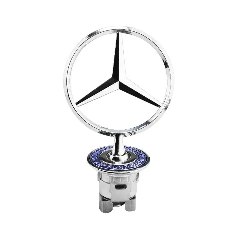 Autoaufkleber A C E S Clasaa 1 Stück 44mm Mercedes Benz Motorhaubenlogo für Mercedes Benz E S W202 W203 W204 W208 W210 W220 W221