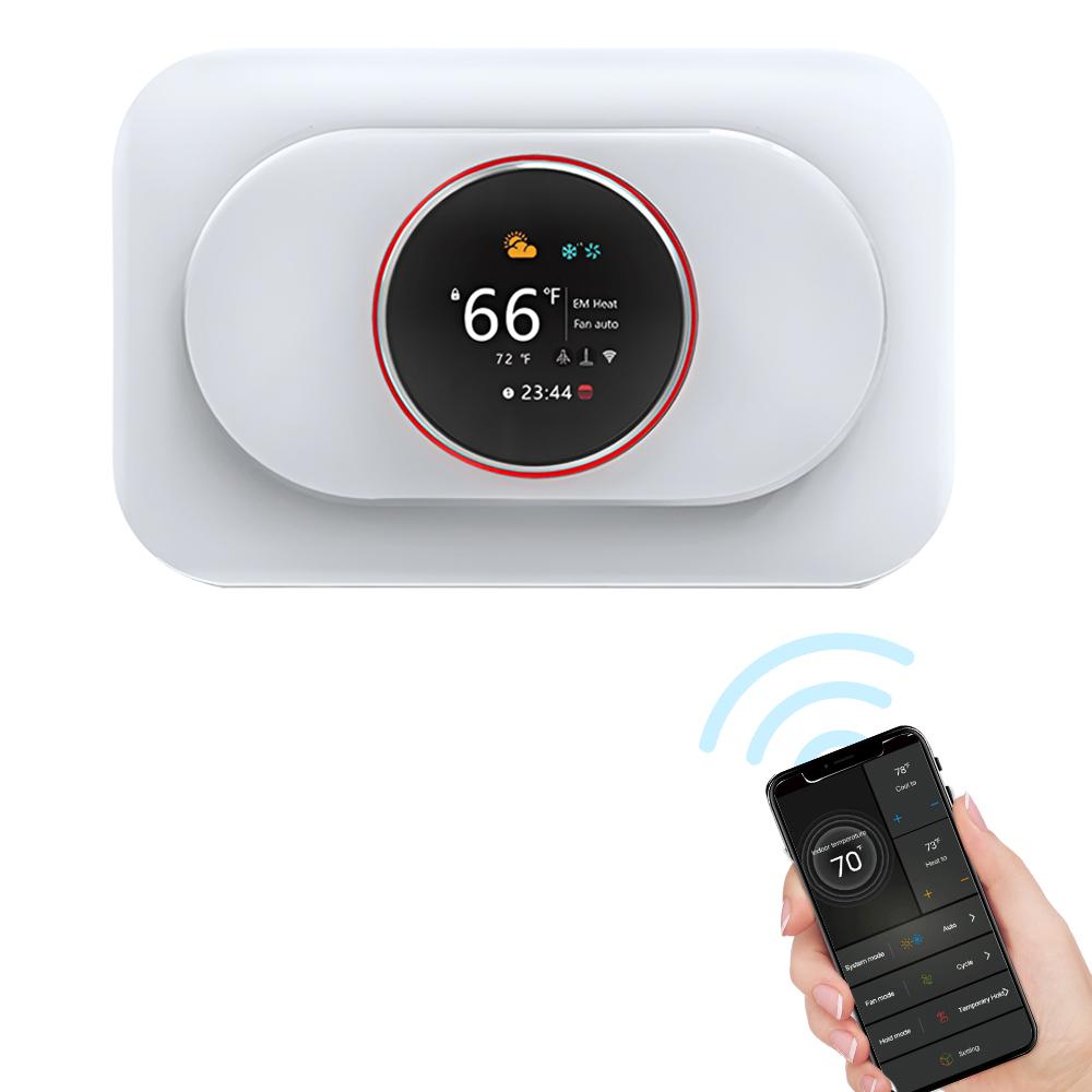 Smartes Thermostat für die wöchentlich programmierbare Temperaturregelung für Zuhause, IP20-Schutz-Wärmepumpe With WiFi weiß