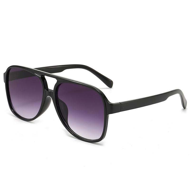 Modische Sonnenbrille mit großem Rahmen Modische All-Match-Sonnenbrille UV-geschützte Sonnenbrille für Herren und Damen