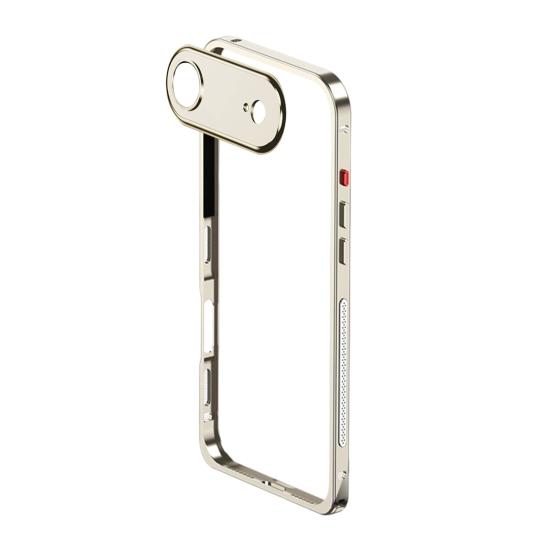 Metall Handyhülle für IPhone 17/17 Pro/17 Max/17 Air Abnehmbare Hülle & Wärmeableitung Handyhülle Ultradünner Schutzrahmen for iPhone Air