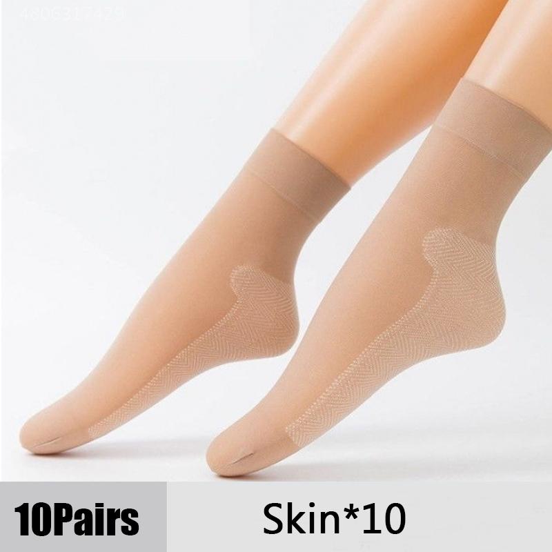 Ultradünne transparente Socken für den Sommer, Baumwollseide, dünne Socken, Damen-Spitzen-Mesh-elastische Socken, Patchwork-Kristall-Söckchen, weibliche kurze Socken EUR36-42