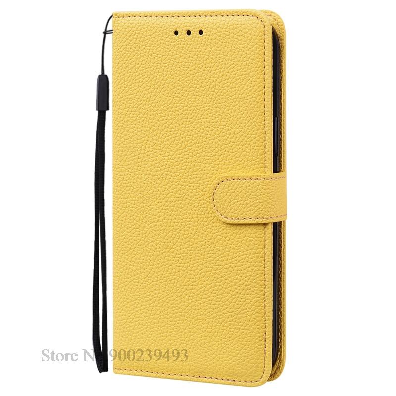 Für Poco M6 Pro Hülle Poco M6 Pro 4G Handyhülle Für Poco M6 Hülle Leder Brieftasche Klapphülle Für Xiaomi Poco M6 Pro 5G Hülle Fundas For POCO M6 Pro 4G gelb