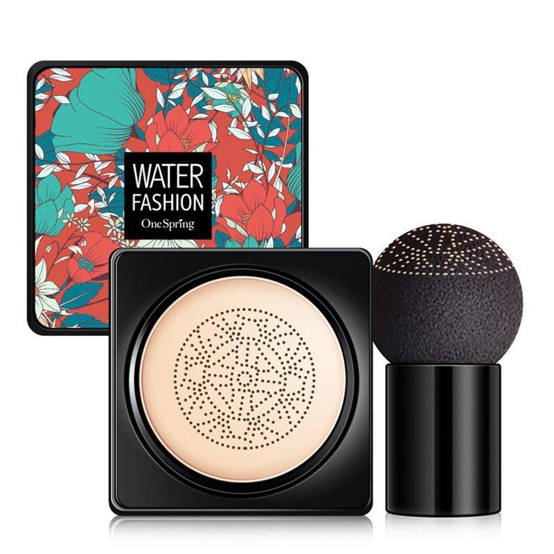 One Spring Air Cushion CC Cream Mushroom Head Foundation Feuchtigkeitsspendende BB Cream Nude Makeup Langanhaltendes mattes Concealer Foundation Makeup 02 (Ivory white)