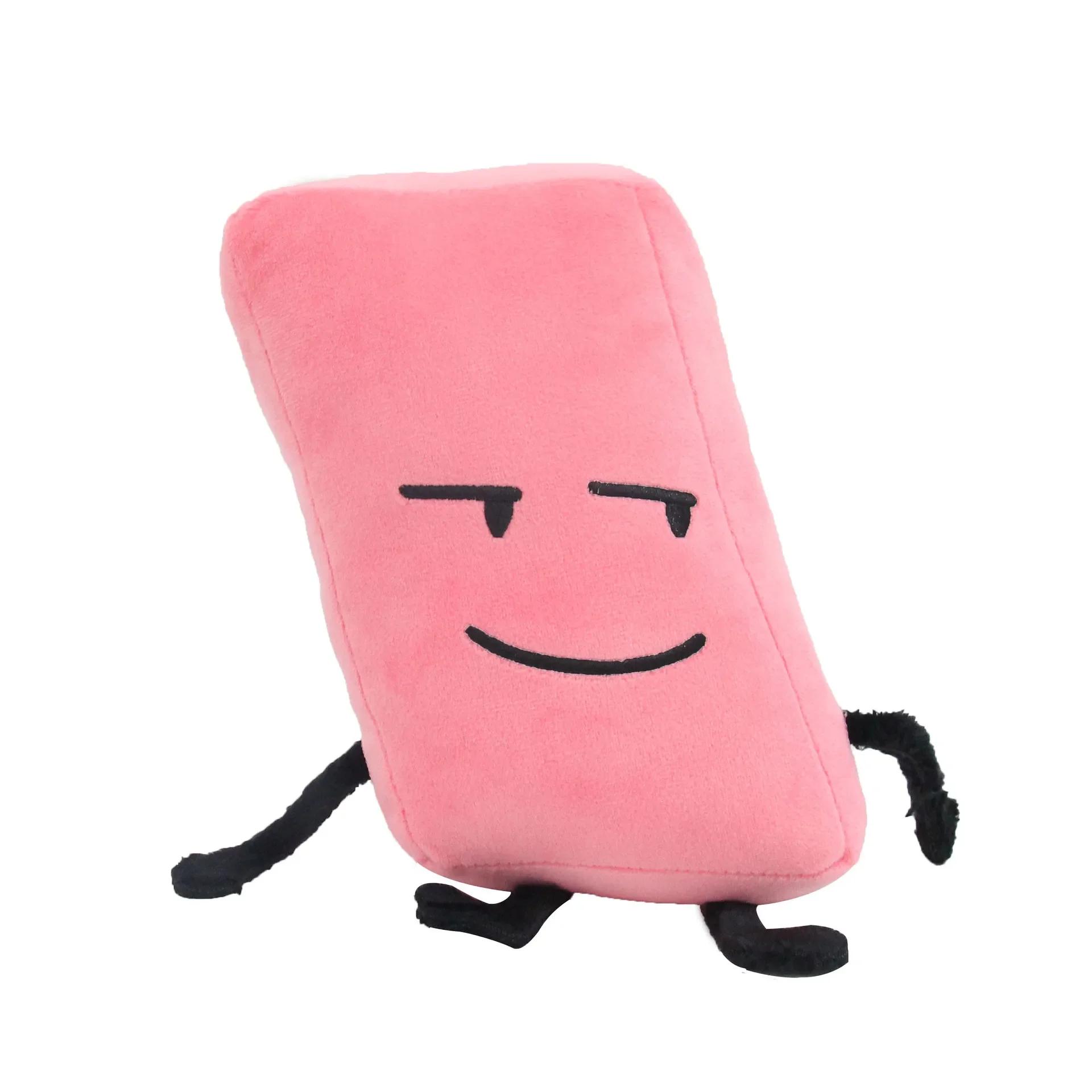 Neuankunft Bfdi Battle For Dream Island Plüschtier 70 Kuscheltier Weiches Tier X Nummer Blintz Block Markierer Tacker Pommes Frites