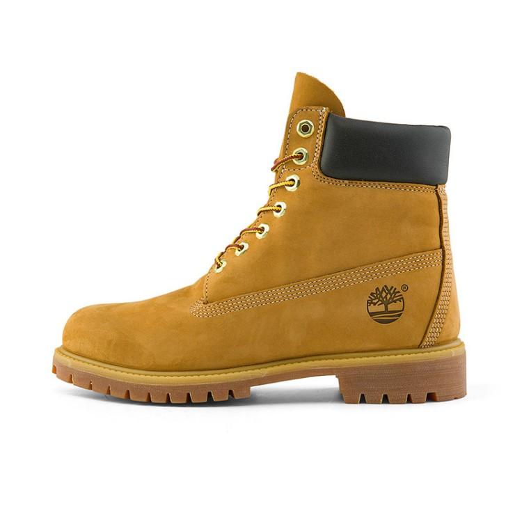 Timberland Premium Serie Wasserdicht Klassisch Gelb Stiefel Kurz Outdoor Stiefel Herrenstiefel Weizen TB010061W 39.5