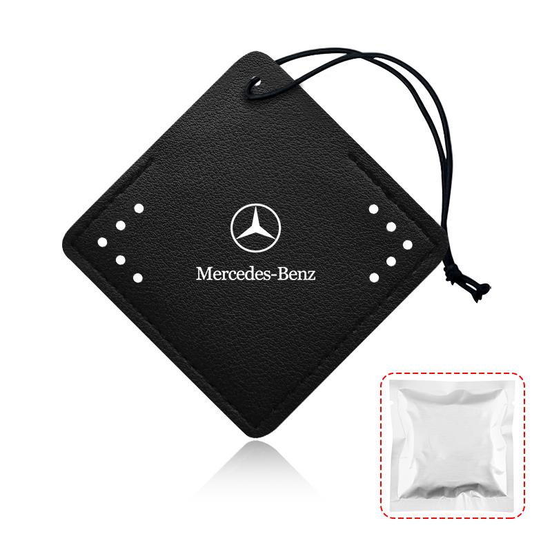 1 Stück Auto Innenanhänger Aromatherapie Raumdeodorant Duftsäckchen Autozubehör Für Mercedes Benz AMG Brabus Smart Maybach W204 GLC CLA W205 W203 W206