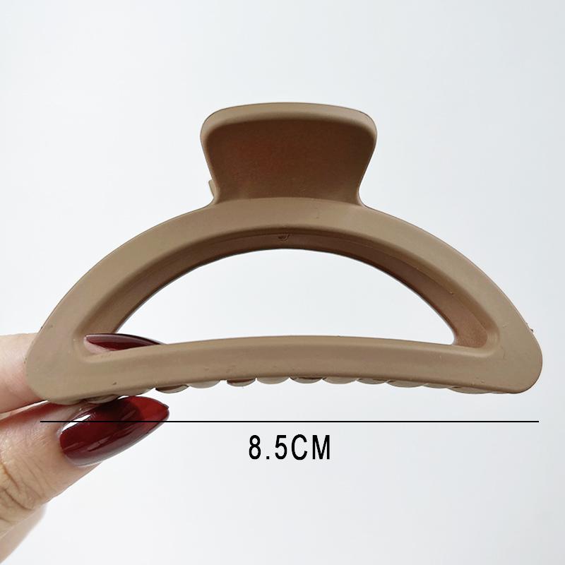 Vintage Schwarz Kaffee Acryl Große Haar Klaue Koreanische Feste Haar Clip Mädchen Barrettes Clip Klaue Haarnadeln Kopfbedeckungen Frauen Mode Haar Zubehör tiefen kaffee