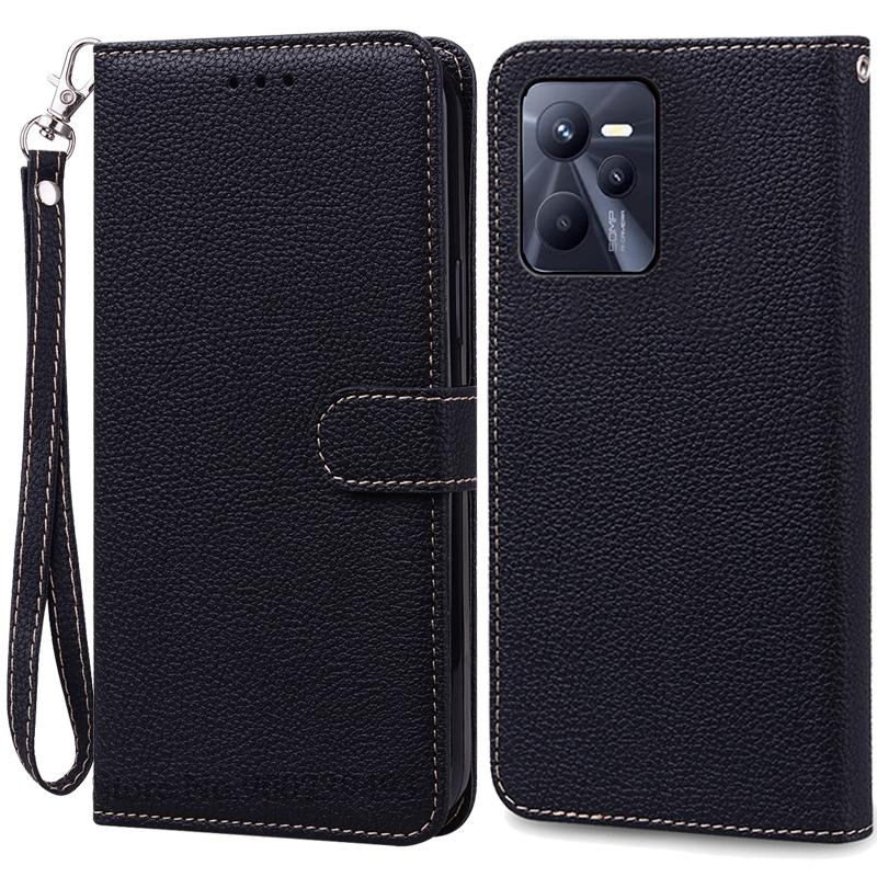 Für Realme C35 Hülle Weiche Brieftasche Leder Klapphülle Für Realme C35 Hülle Schutzhülle mit Brieftasche Für Realme C35 Hülle Fundas For Realme C35