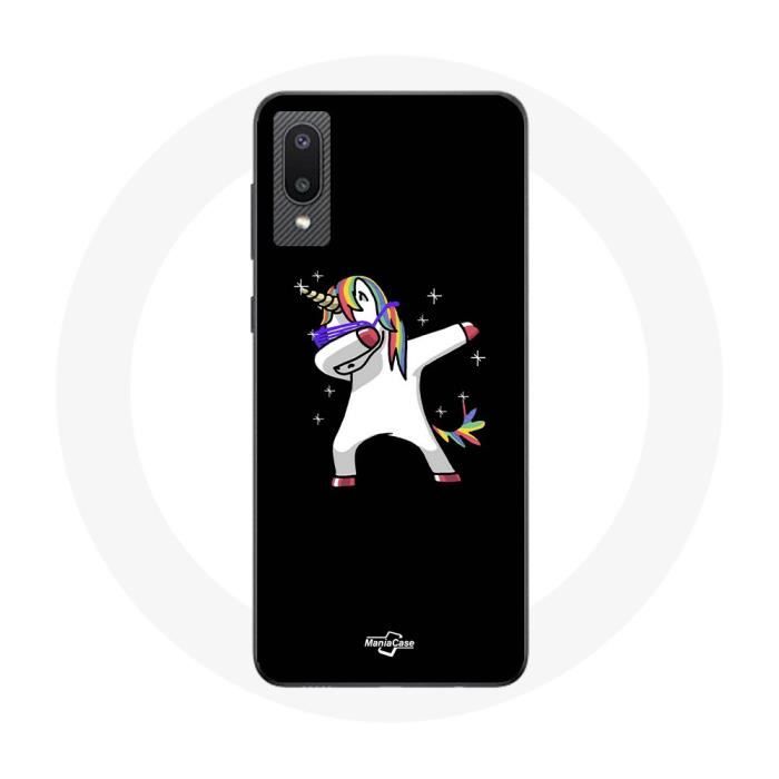 Hülle für Samsung Galaxy A02 Dab Einhorn Einhorn