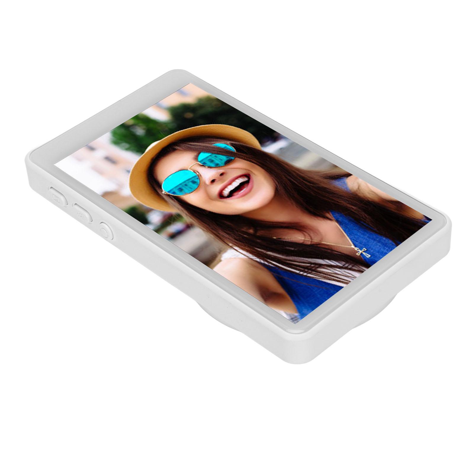 Telefon-Vlog-Selfie-Bildschirm, 4,02 Zoll, Telefon-Rückkamera, kabelloser magnetischer Selfie-Bildschirm für Android weiß