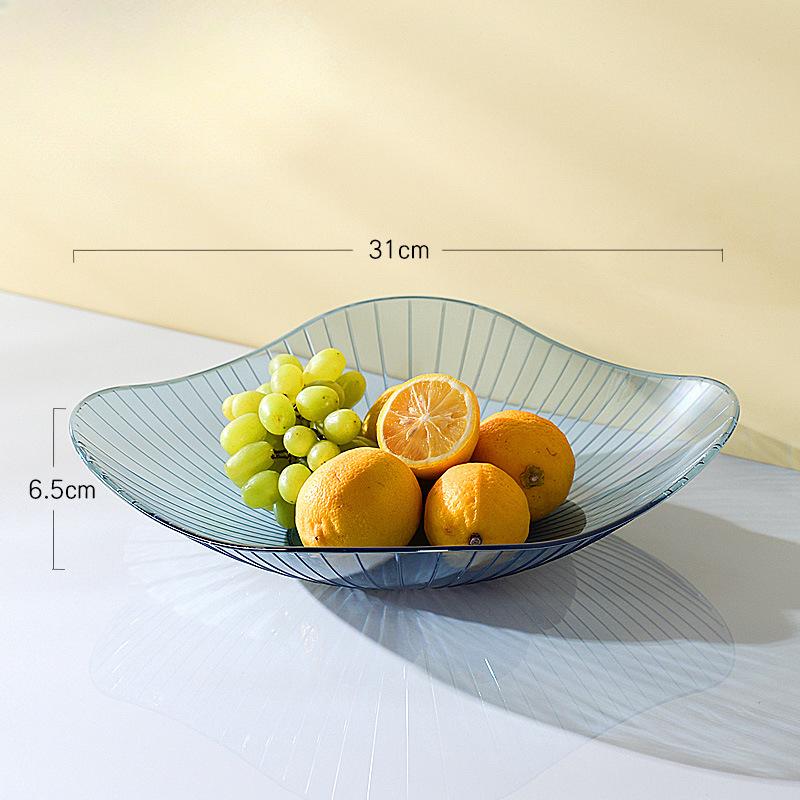 1 STÜCKE Tischplatten für Servierplatten Geschirr PET Unterteiltes Gericht Snack Süßigkeiten Kuchenständer Schüssel Essen Obstteller Set Geschirr