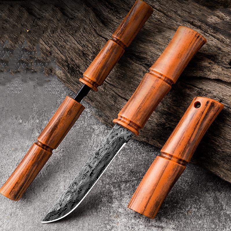 BBQ Utility Messer Schneiden Fisch Obst Steak Messer Kunststoff Griff Küchenmesser Hand Schmiede Boning Metzger Messer Chef Hackmesser Werkzeug 1Pcs