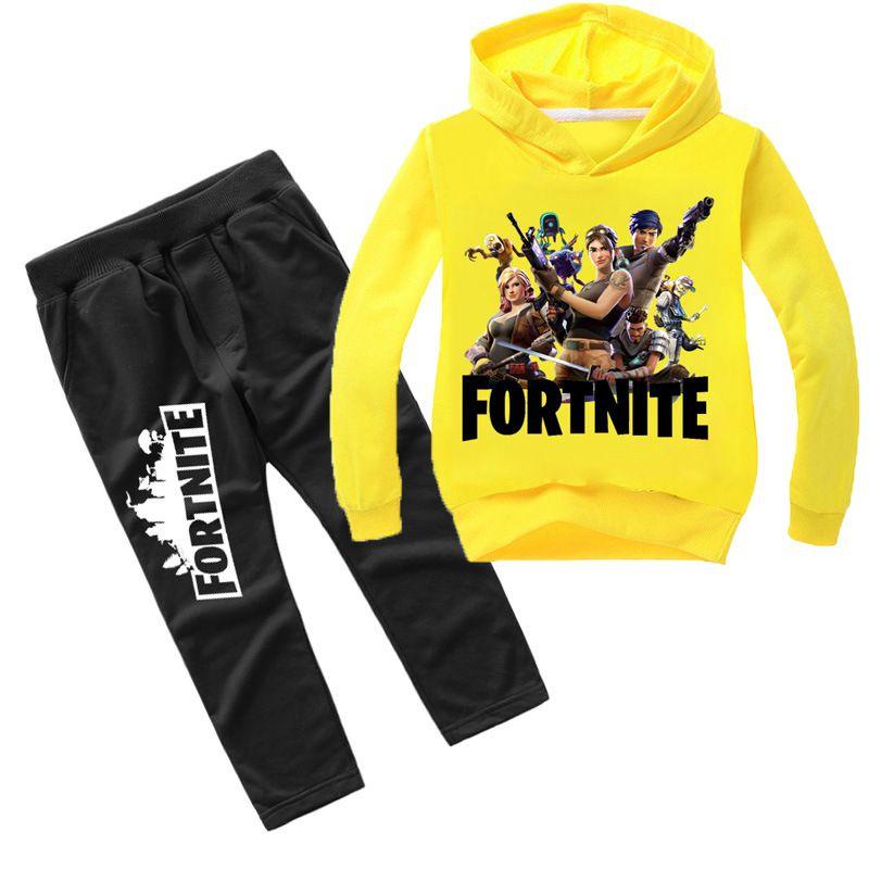 Kleidung Kapuzen-Kinder-Sweatshirt Hoodie Unisex Kinderbekleidung Kleidung Spiel 140 gelb