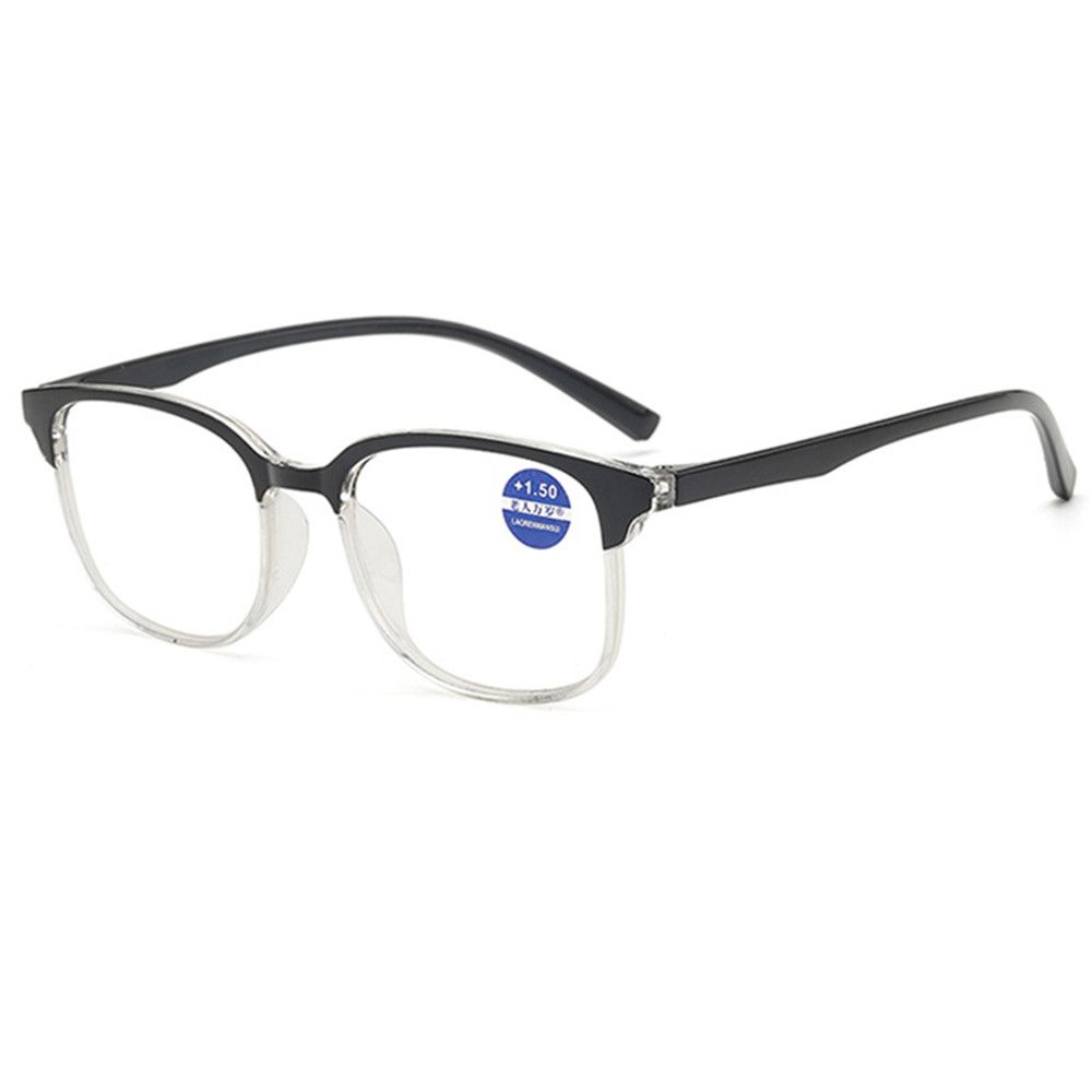 Definition +1,0~+4,0 Ultraleichte Lesebrille Presbyopie-Brille PC-Rahmen Weitsichtbrille Strength +3.50