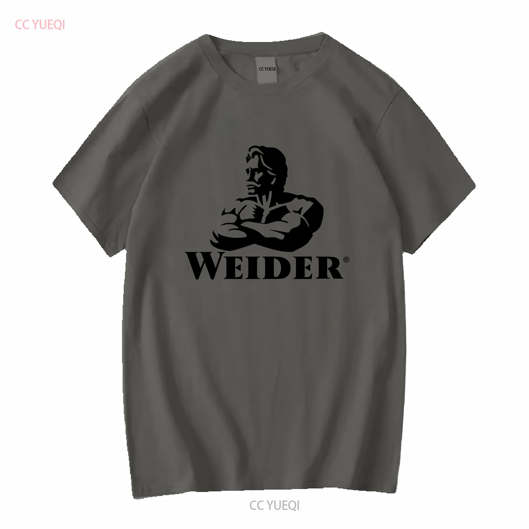 JOE WEIDER Fitness Bodybuilding Softstyle T-Shirt Vintage gewaschene Grafik Unisex Mode Bequem Dehnbar homme XL black