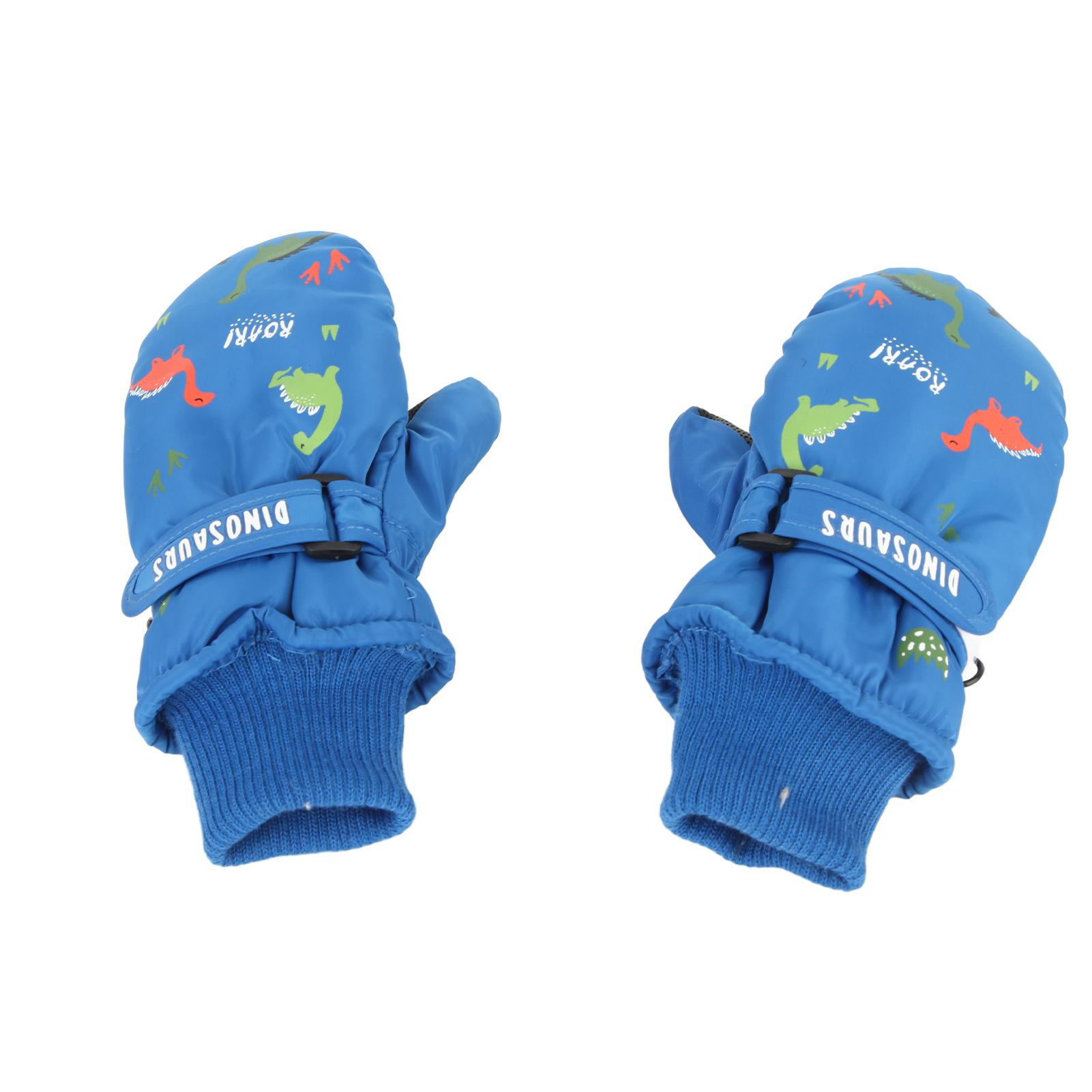 Kinder Fäustlinge Cartoon Winter Winddicht Wasserdicht Handschuhe Rutschfest Handschuhe Dickes Fleece Gefüttert Warm Ski Handschuhe Geschenke für