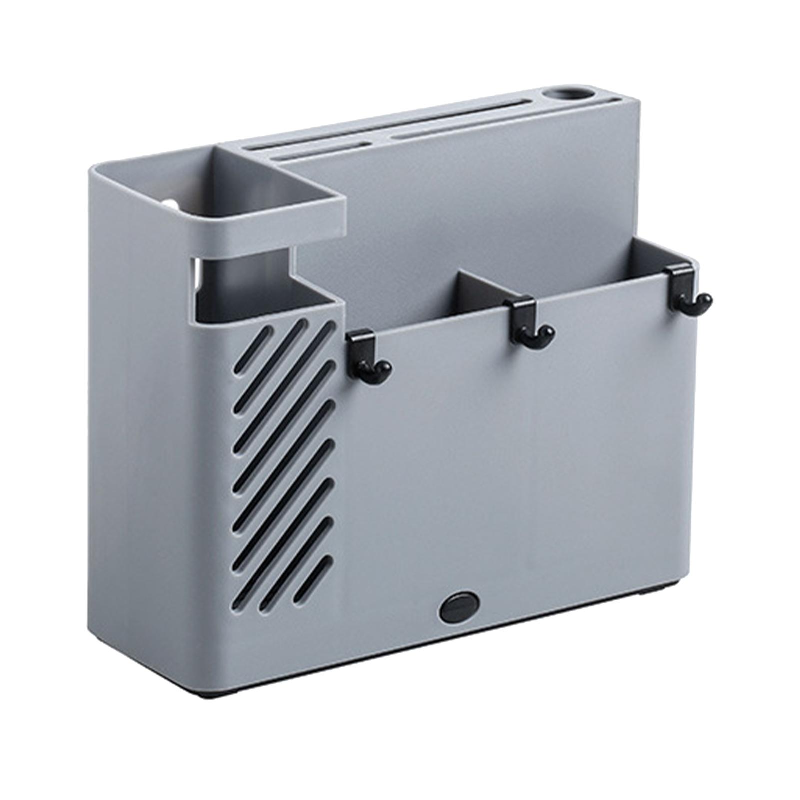 Messer Utensilien Aufbewahrungsregal Multifunktional Platzsparend Kunststoff Schlagfrei Wandmontiertes Messer