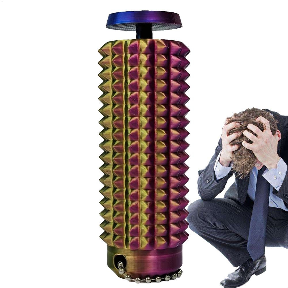 Igelige Fidget-Spielzeuge Igelige sensorische Spielzeuge Handlich Taschenformat Schlüsselanhänger zur sensorischen Stimulation Stressmanagement Jugendliche Erwachsene Schule violett