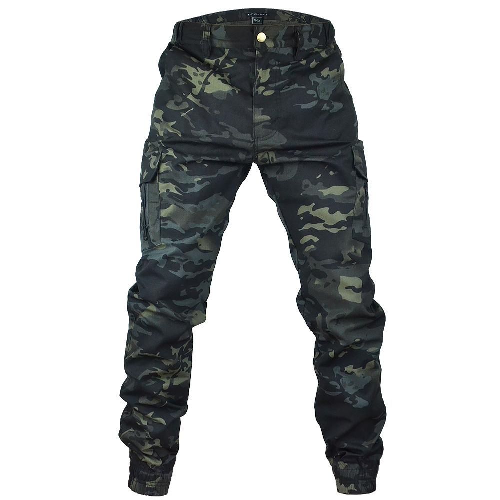Mege Taktische Camouflage Jogger Outdoor Ripstop Cargo Hosen Arbeitskleidung Wandern Jagd Kampf Hosen Herren Streetwear XL