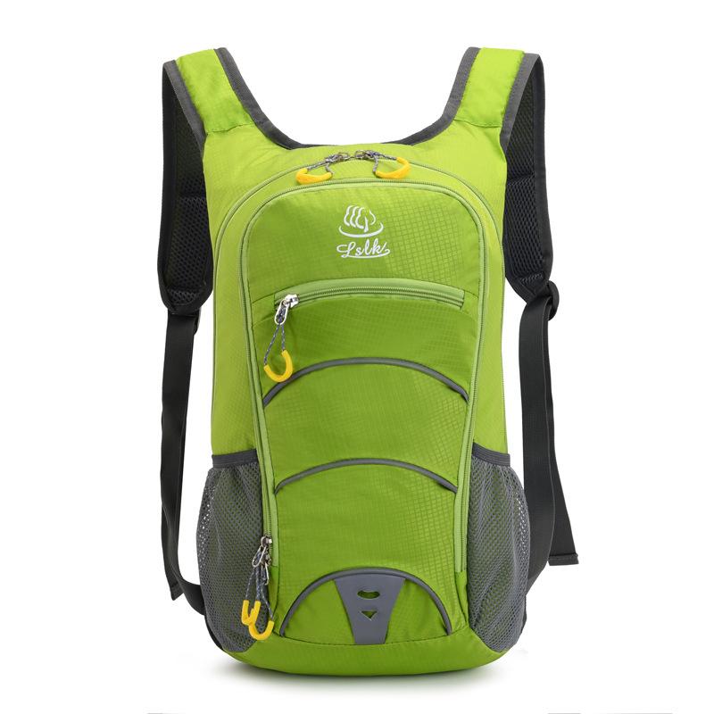 Outdoor-Sport-Rucksack Fahrrad Radfahren Pack Wandern Knapsack Camping Rucksack Wasserdicht Pendeln Reise Bergsteigen Klettern Tasche hellgrüne