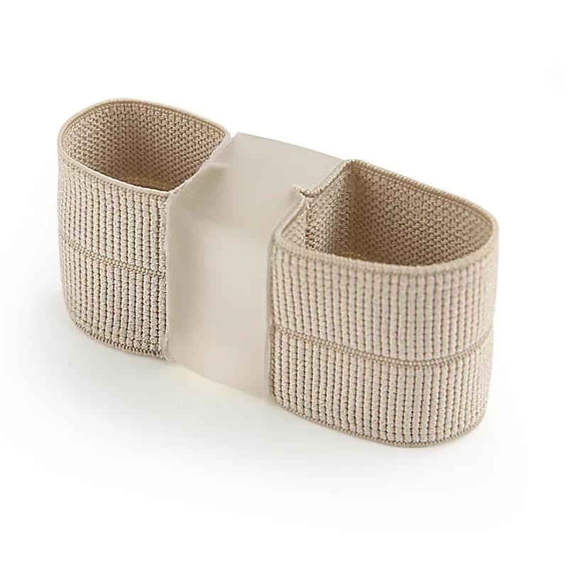 1/2 Stück Zwei Zehenspreizer Hallux Valgus Bunion Corrector Orthesen Füße Knochen Daumen Einsteller Korrektur Pediküre Füße Haarglätter weiß