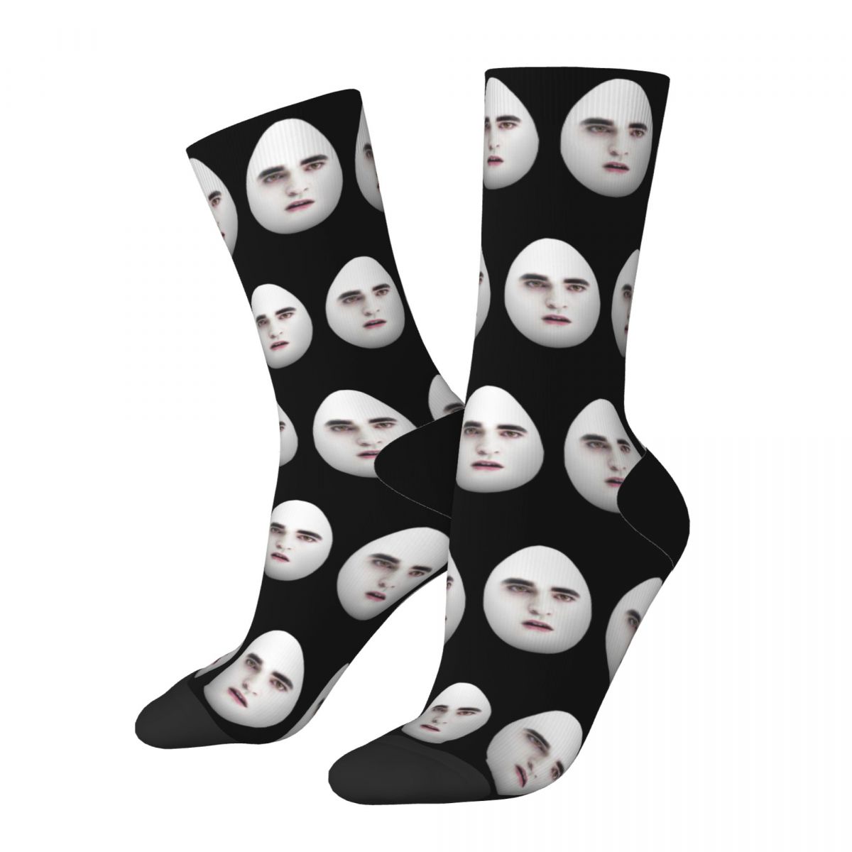 Twilight Eggward Lustige Meme Socken Herren Damen Polyester Mode Socken Harajuku Frühling Sommer Herbst Winter Mittelhohe Socken One Size
