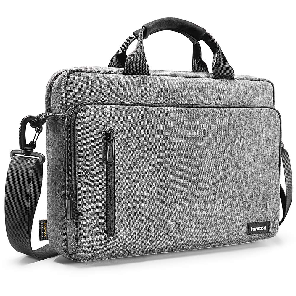 tomtoc Zoll Laptoptasche 15 Zoll MacBook Air 16 Zoll MacBook Pro Dell Vostro Inspiron Book-Typ NEC dynabook Fujitsu Lenovo kompatibel Große Kapazität graue