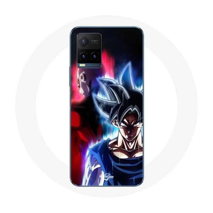 Coque pour Vivo Y21s 2021 / Y21 2021 Anime Dragon Ball Goku et Jiren