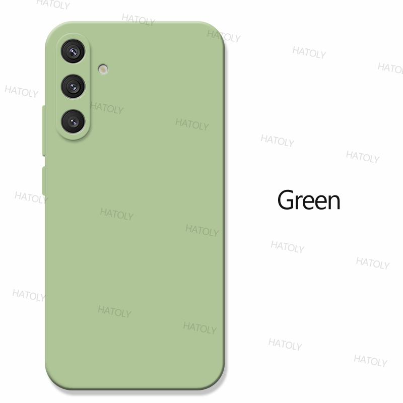 Für Samsung Galaxy A16 5G Hülle Samsung Galaxy A16 A26 A36 A56 5G Hülle TPU Stoßfeste Flüssigsilikon-Telefonhülle Galaxy A16 5G For Galaxy A56 5G grün