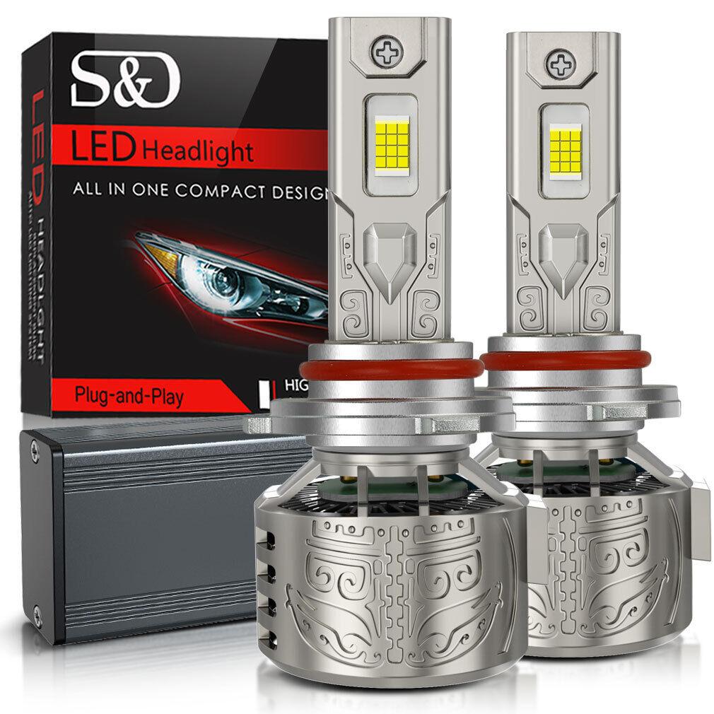 2Pcs H7 H4 Led Scheinwerfer Lampen 6000K H1 H3 H8 H11 Led 9005 HB3 9006 HB4 Auto Lampe 130W 80000LM 9012 Hir2 High Power Canbus 24SMD CSP Chips Scheinwerfer 9005 HB3